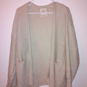 Urban Outfitters beige cardigan